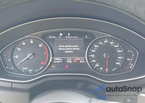 2021 Audi A4 Premium 40 Tfsi Quattro S Tronic z USA, uszkodzony, nr VIN WAUABAF46MN007586